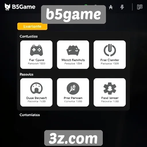 Recursos e ferramentas de personalização no b5game